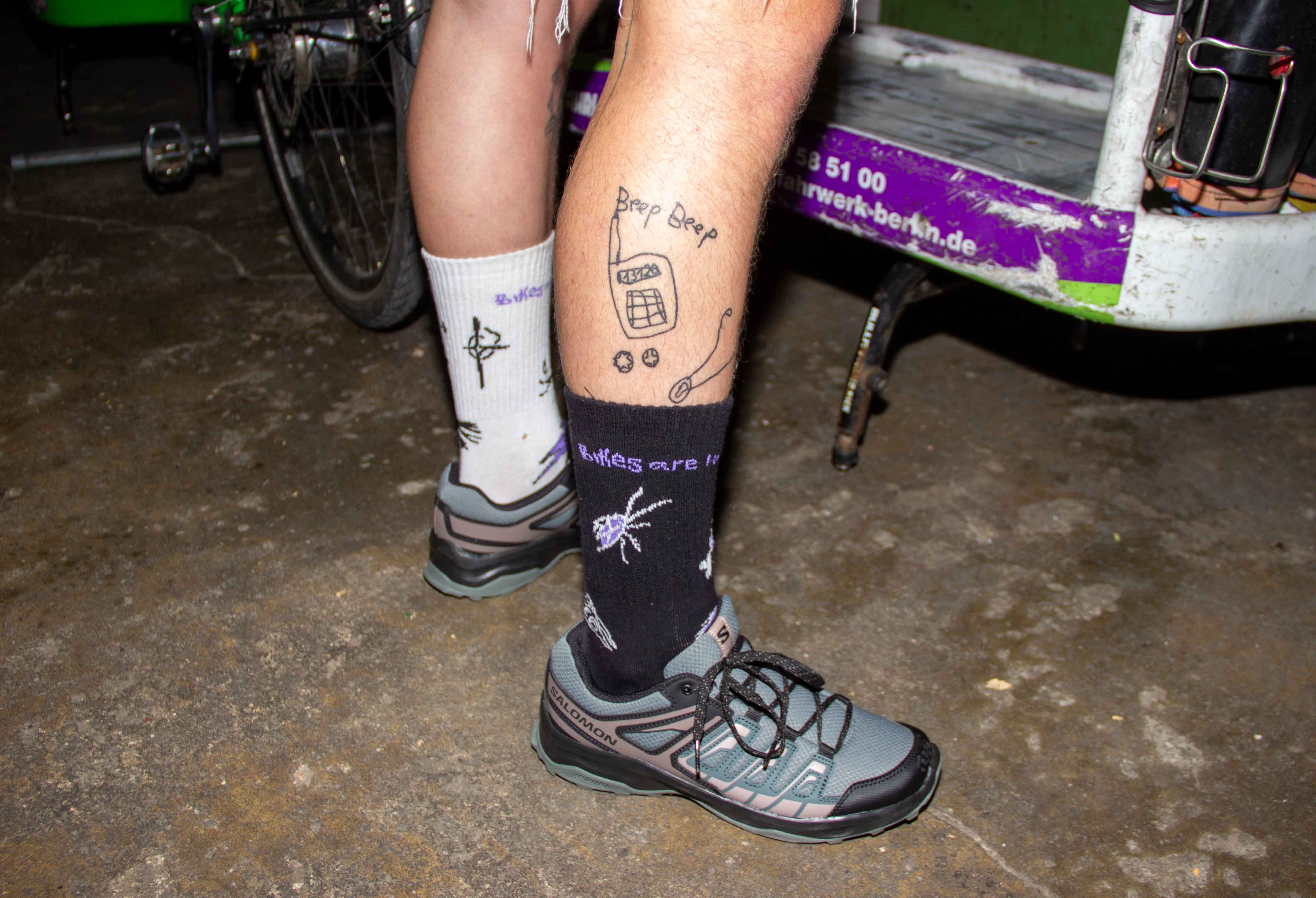 Bikes are the soul - Socken
